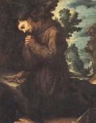 CIGOLI St.Francis in Prayer oil painting reproduction