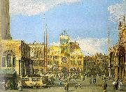 Canaletto Piazza San Marco- Looking North oil painting on canvas
