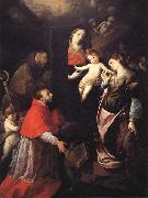 Cerano Madonna and Child with SS.Francis,Charles,and Catherine of Alexandria oil painting picture wholesale
