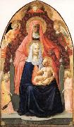 MASACCIO St.Anne Metterza oil painting reproduction