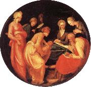 Pontormo The Birth of the Baptist oil painting artist