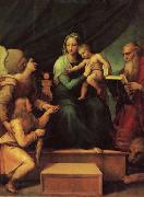Raphael The Madonna of the Fish oil painting on canvas