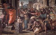 Raphael The Sacrifice at Lystra oil painting reproduction
