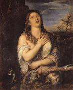 Titian Penitent Mary Magdalen oil painting on canvas