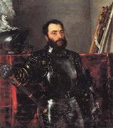 Titian Portrait of Francesco Maria della Rovere oil painting artist