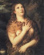 Titian St Mary Magdalene oil painting artist