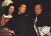 Titian The Concert oil painting artist