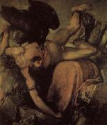 Titian Tityus oil painting artist