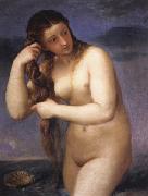 Titian Venus Anadyomenes oil painting reproduction