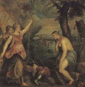 Titian Religion Supported by Spain oil painting