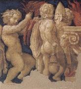 Correggio Frieze depicting the Christian Sacrifice oil