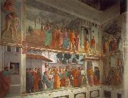 MASACCIO Frescoes in the Cappella Brancacci oil painting artist