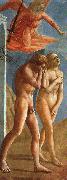 MASACCIO The Expulsion from the Garden of Eden oil painting artist