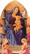 MASACCIO Madonna with Child and Angels oil painting artist