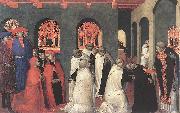 SASSETTA Miracle of the Eucharisty oil painting on canvas