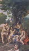 Correggio Allegory of the Vices (mk05) oil painting reproduction
