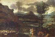 Domenichino Herminia with the Sheperds (mk05) oil painting reproduction