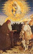PISANELLO The Virgin Child with Saints George Anthony Abbot oil painting reproduction