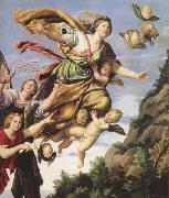 Domenichino The Assumption of Mary Magdalen into Heaven (mk08) oil painting on canvas