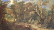 Largillierre Wooded Landscape (mk05) oil painting on canvas