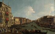 Canaletto Regata sul Canal Grande (mk21) oil painting on canvas