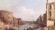 Canaletto The Grand Canal from Campo S Vio towards the Bacino (mk25) oil painting on canvas