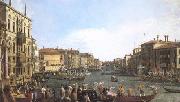 Canaletto A Regatta on the Grand Canal (mk25) oil painting artist