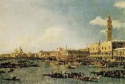 Canaletto Venice:The Basin of San Marco on Ascension Day oil