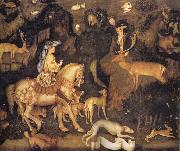 PISANELLO The Vision of St Eustace oil painting reproduction