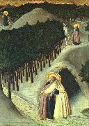 SASSETTA The Meeting of St. Anthony and St. Paul oil painting artist