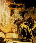 Tintoretto The Stealing of the Dead Body of St Mark oil painting artist