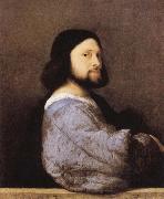 Titian Portrait of a Bearded Man oil painting artist