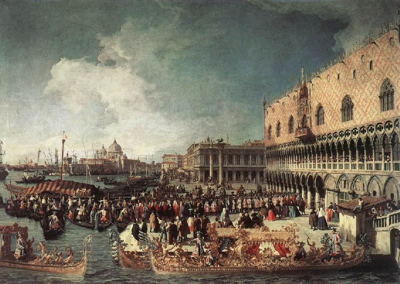 Canaletto Reception of the Ambassador in the Doge s Palace