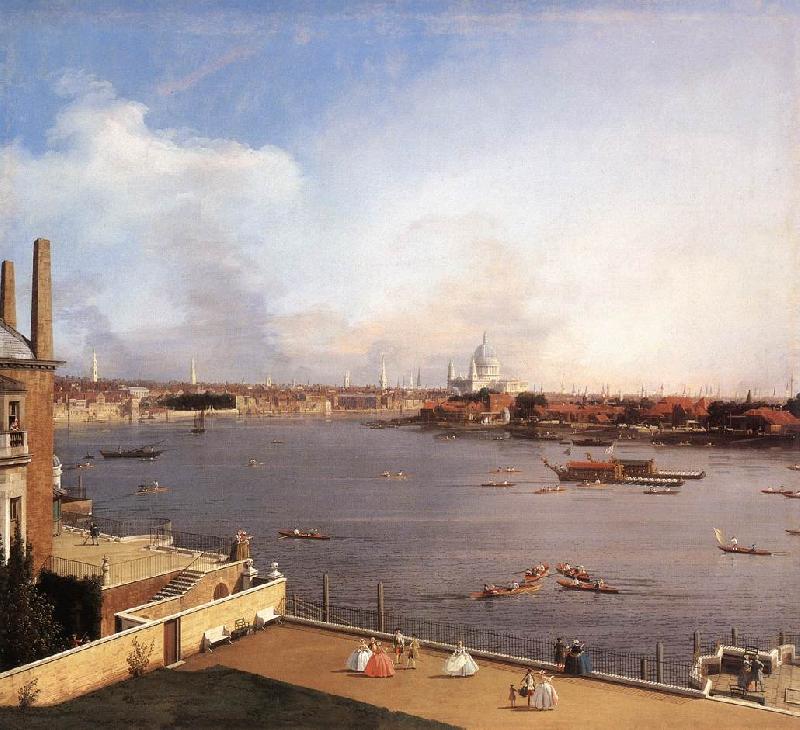  London: The Thames and the City of London from Richmond House g