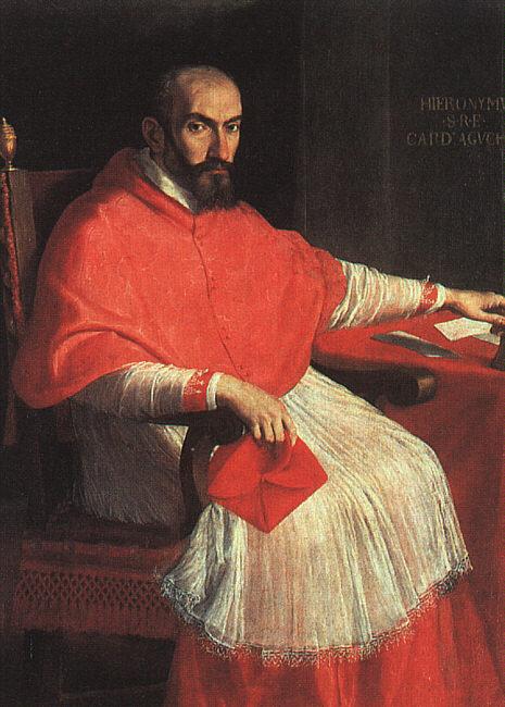  Portrait of Cardinal Agucchi sw