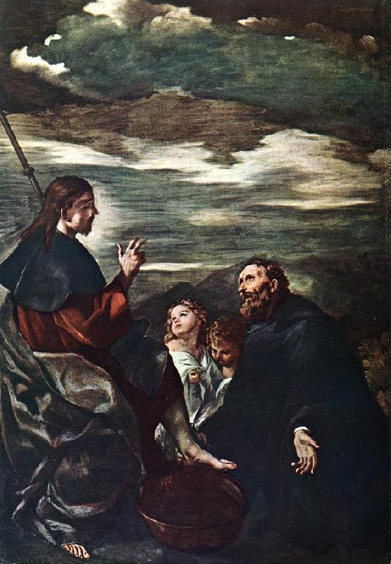  St Augustine Washing the Feet of the Redeemer kg