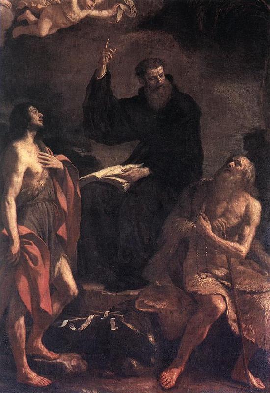  St Augustine, St John the Baptist and St Paul the Hermit hf