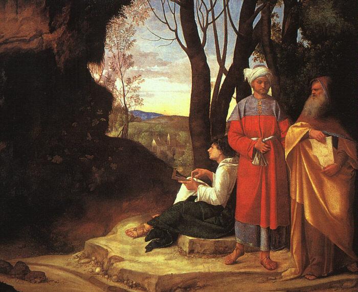 Giorgione The Three Philosophers dh