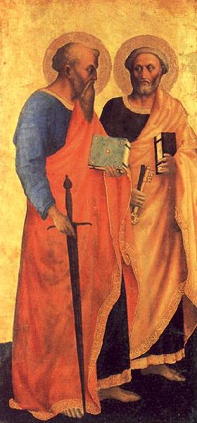 Masolino Saint Peter and Saint Paul
