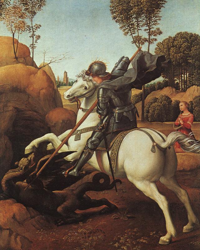 Raphael St.George and the Dragon