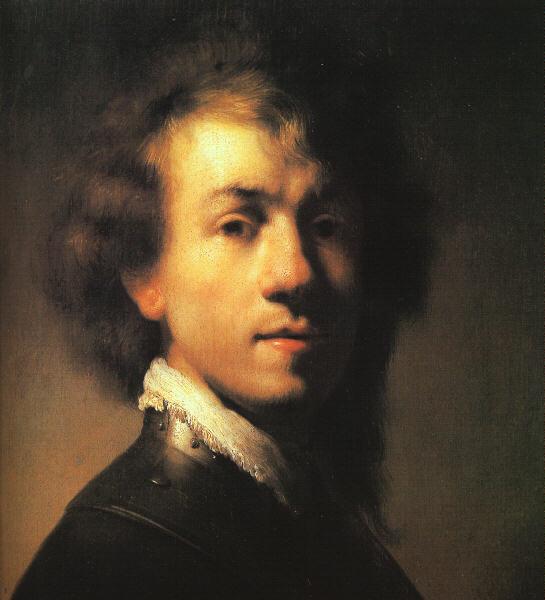 Rembrandt Self Portrait with Lace Collar