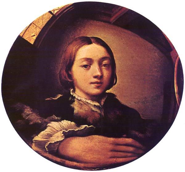 PARMIGIANINO Self-portrait in a Convex Mirror a