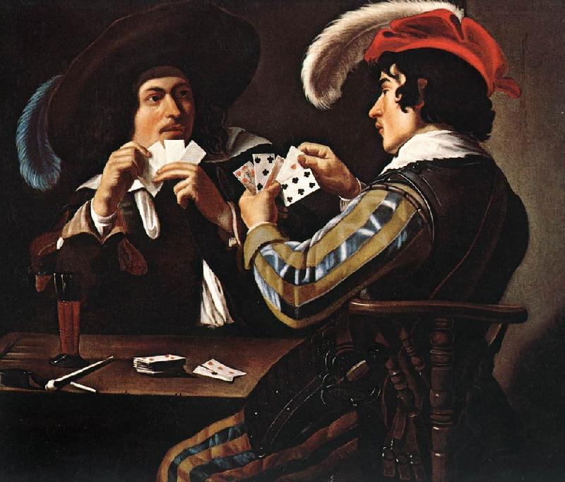 ROMBOUTS, Theodor The Card Players  at