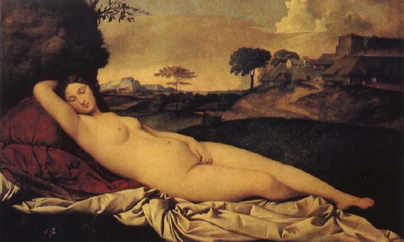 Giorgione Sleeping Venus