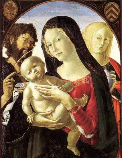  Madonna and Child with St John the Baptist and St Mary Magdalene