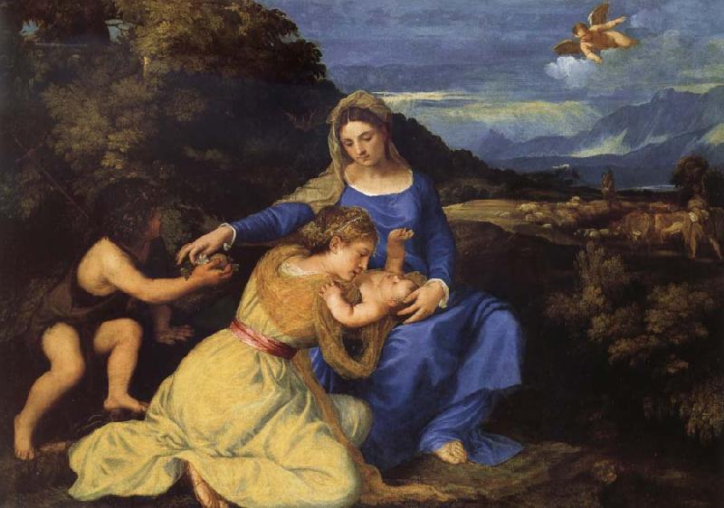 The Virgin and Child with Saint John the Baptist and Saint Catherine