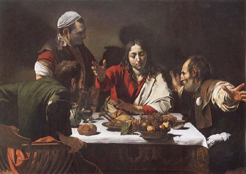 Caravaggio Supper of Aaimasi