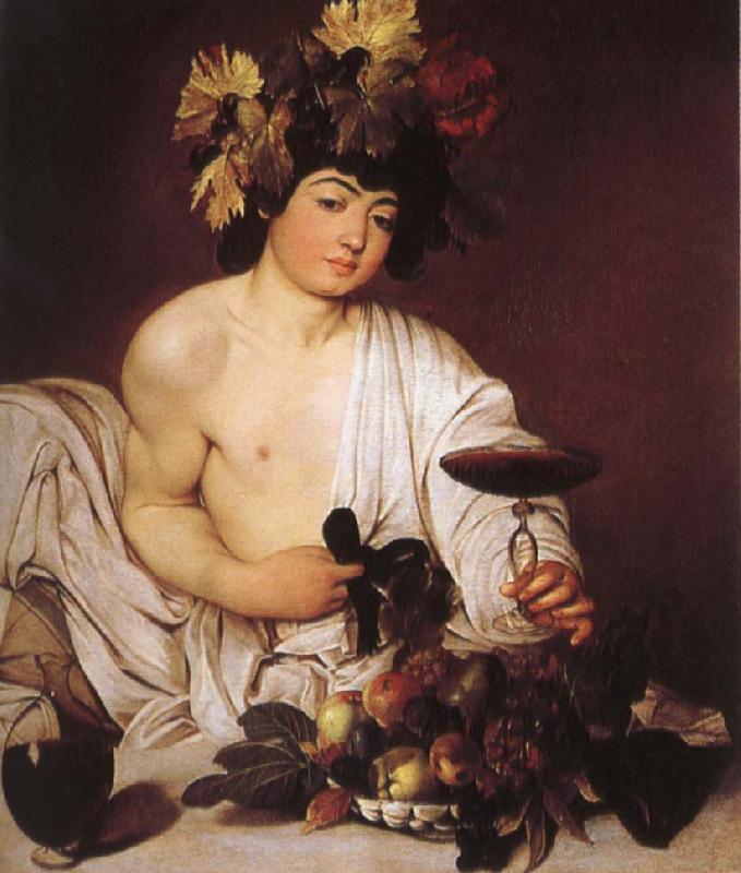 Caravaggio The young Bacchus