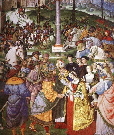  Aeneas Piccolomini Introduces Eleonora of Portugal to Frederick III
