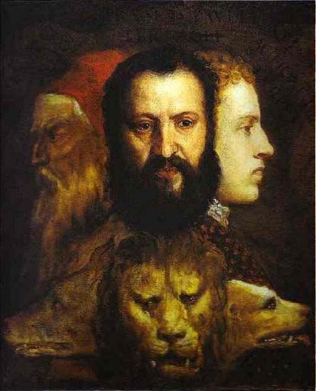  The Allegory of Age Governed by Prudence is thought to depict Titian,